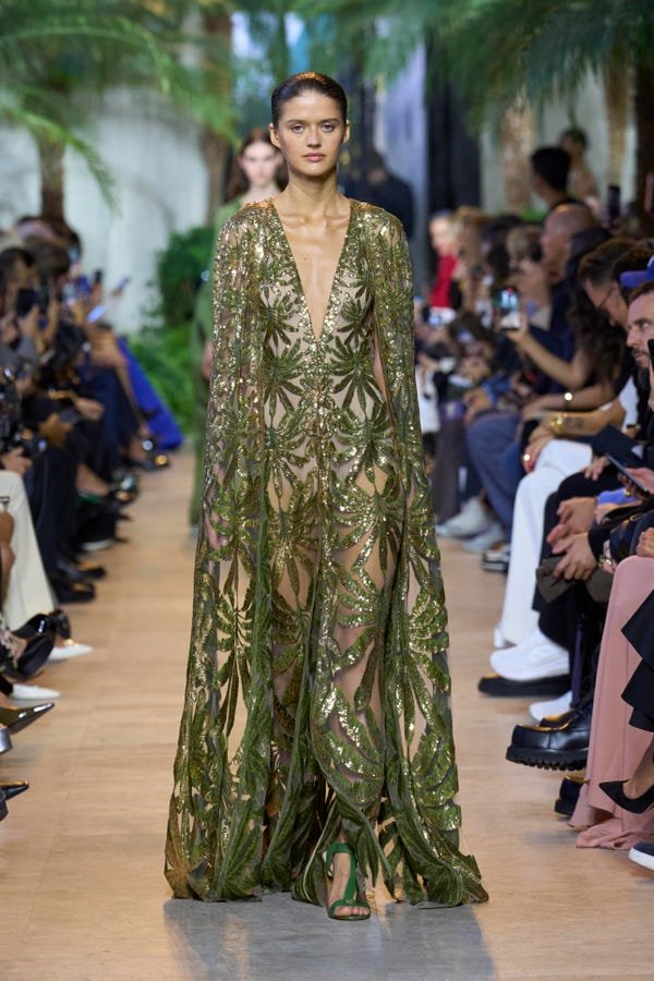 MODE Fashion Week de Paris, défilé Elie Saab, printemps/été 2025 : Sous le soleil de la savane