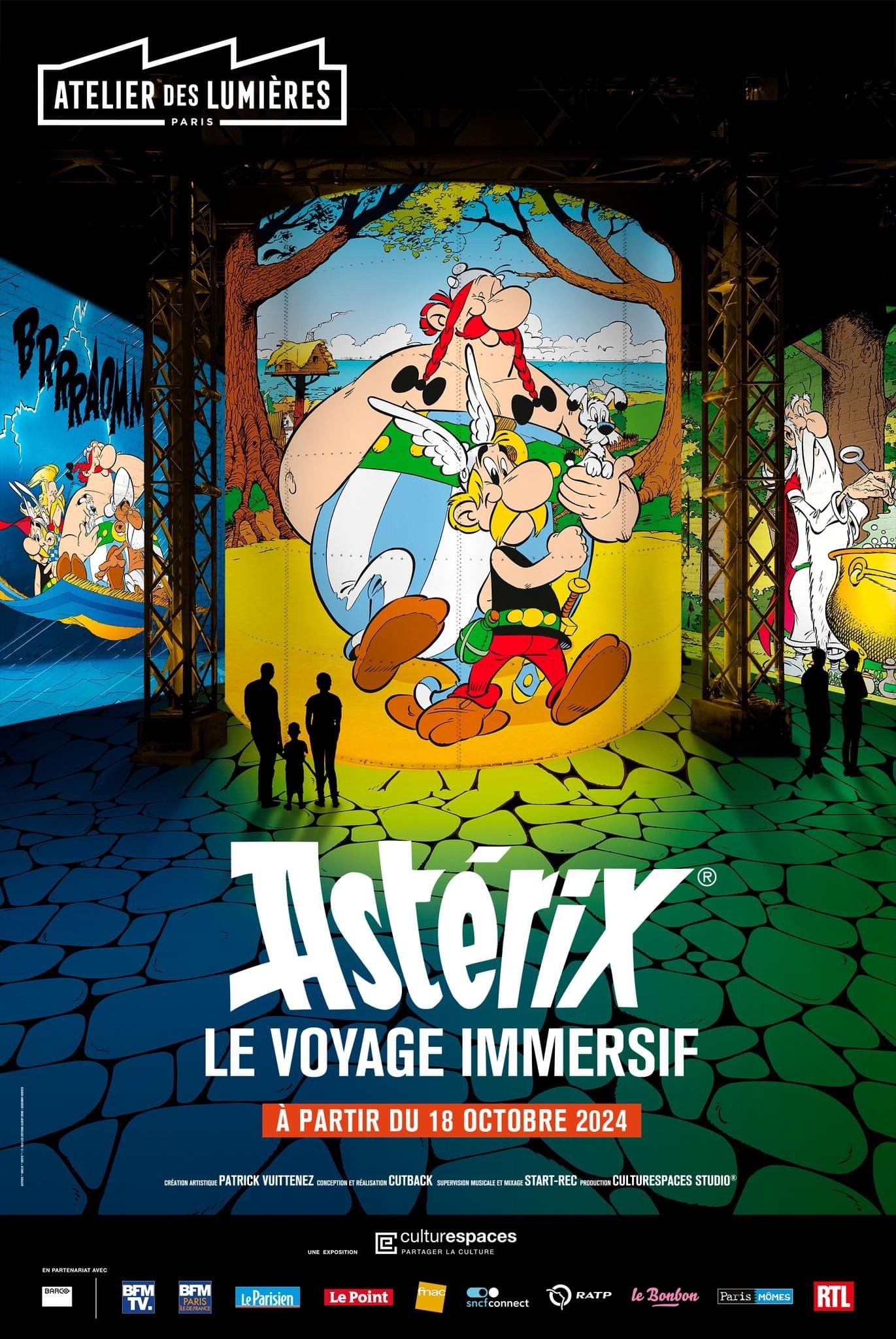 Spectacle Astérix : Une immersion lumineuse à Paris